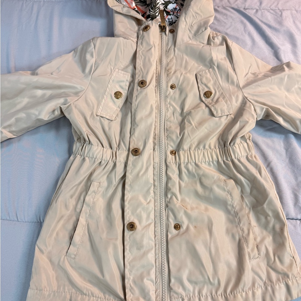 Limited Too Beige and Navy Jacket